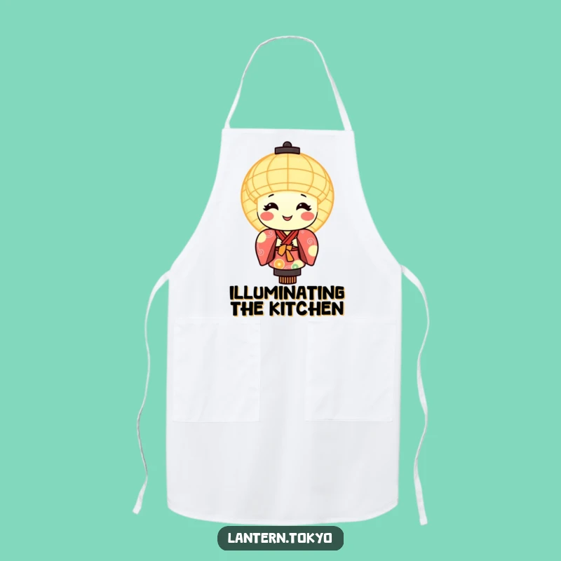Funny Lantern Kimono Apron: Cook With Light And Artistic Flair!