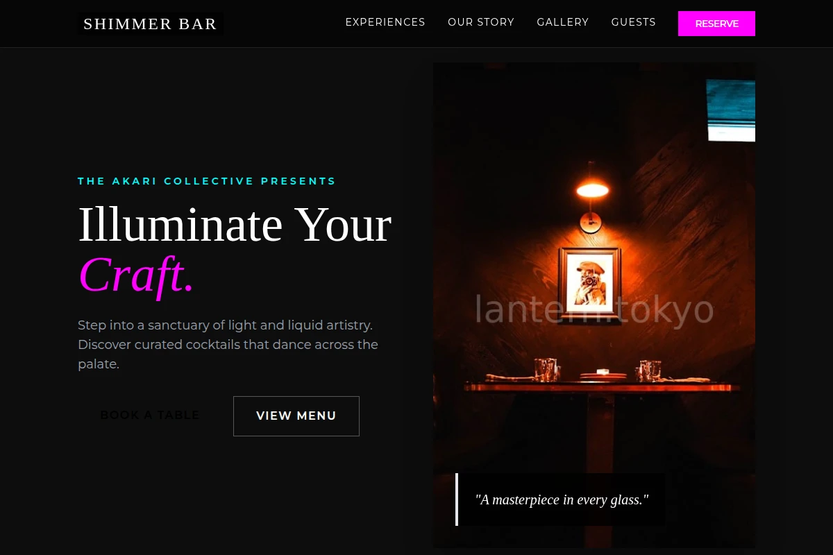 Shimmer Bar