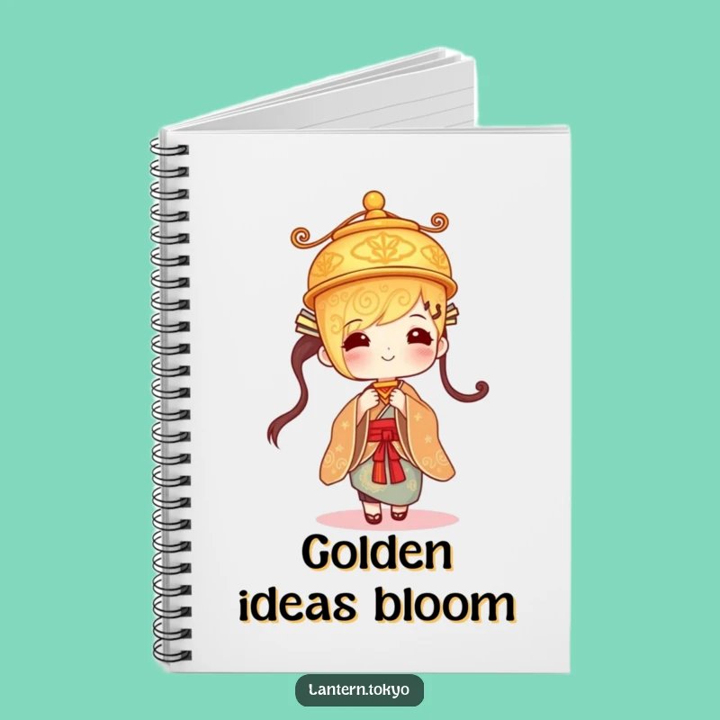 Funny Golden Lantern Notebook: Jot Down Thoughts with Elegant, Humorous Sways!